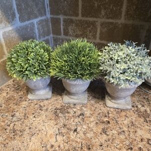 Artificial Plants Set Of 3